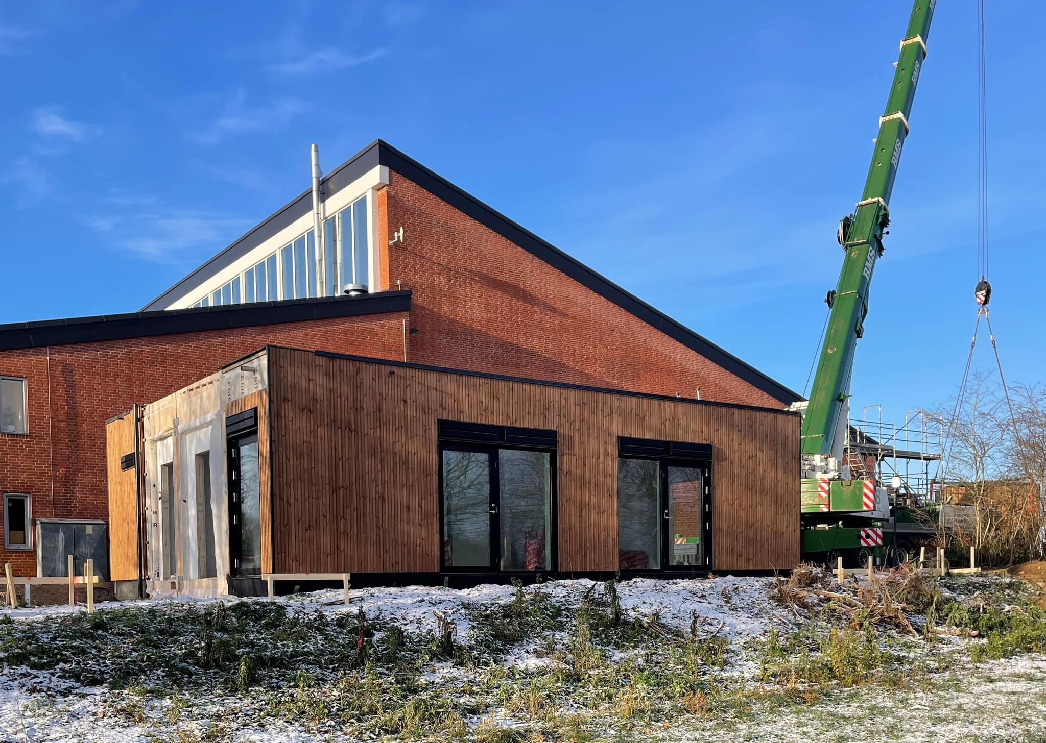 Skolepavillon - pavillon til undervisning i Skanderborg